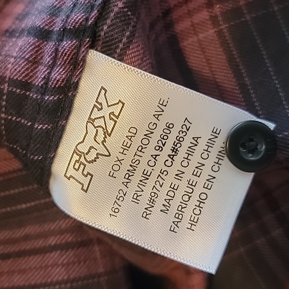 Fox Racing, Women's Pines Flannel Shirt - Picture 8 of 12